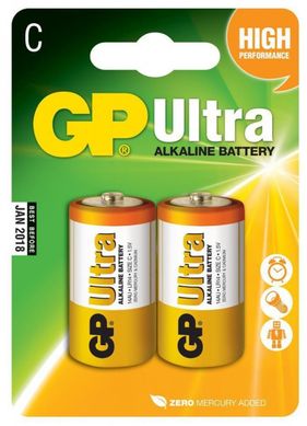 Батарейка GP Ultra 14AUP LR14 size C 1.5V