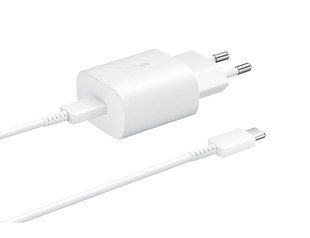 СЗУ Samsung EP-TA800XWEGRU 25W PD3.0 Type-C (White) (EP-TA800XWEGRU), Белый
