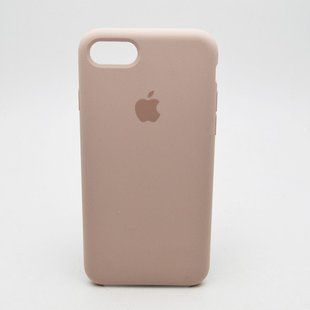 Чехол накладка Silicon Case для iPhone 7/8 Pink Sand Original