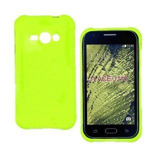 Чехол накладка Original Silicon Case Samsung J110 Galaxy j1 Ace Green