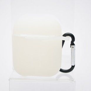 Чехол Silicon Case для AirPods White