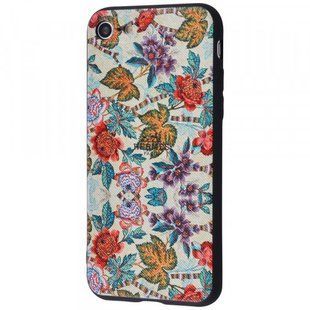 Чехол накладка Brand Picture Case (TPU) для iPhone 7/iPhone 8/iPhone SE 2020 (leaves)