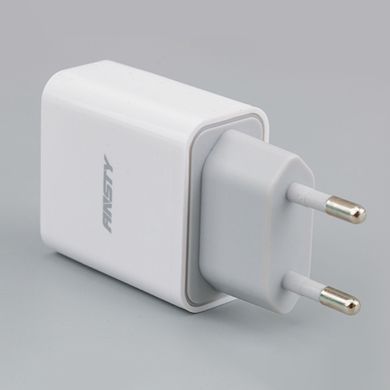 Мережевий зарядний пристрій ANSTY C-005 2.4A 1 USB Білий