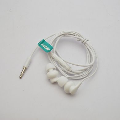 Наушники проводные с микрофоном ANSTY E-047 3.5mm White