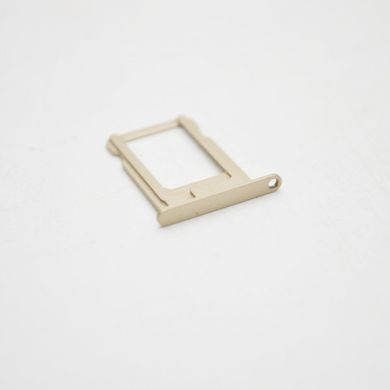 Тримач (лоток) для SIM карти iPhone 5S Gold Оригінал Б/У