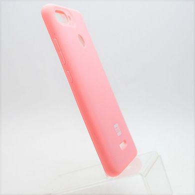 Матовий чохол New Silicon Cover для Xiaomi Redmi 6 Pink Copy