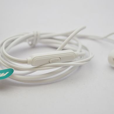 Наушники проводные с микрофоном ANSTY E-047 3.5mm White
