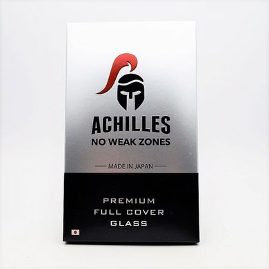 Защитное стекло Achilles на iPhone 6/6S Black