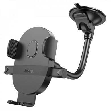 Гибкий автодержатель Hoco H20 Mighty one-button Черный