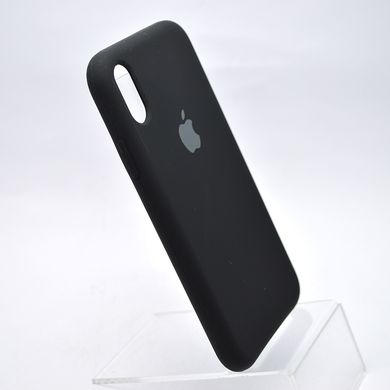 Чохол накладка Silicon Case для iPhone Xr Black/Чорний