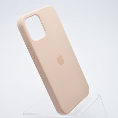 Чохол накладка Silicon Case для iPhone 12/iPhone 12 Pro Pink Sand/Бежевий