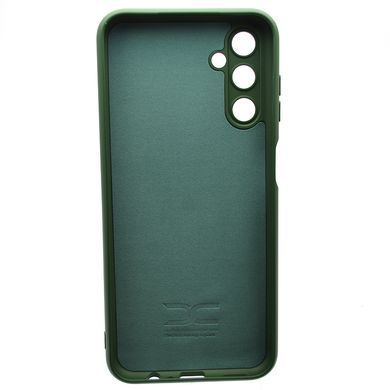 Чехол накладка Silicon Case Full Cover для Samsung M14 Galaxy M146 Dark Green