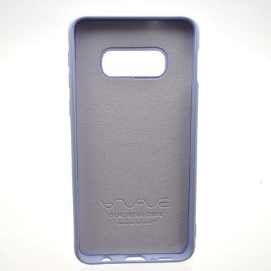 Чохол накладка Silicon Case Full Cover для Samsung S10e Galaxy G970 Light Purple