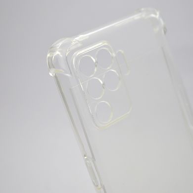 Силиконовый прозрачный чехол накладка TPU WXD Getman для Oppo Reno 5 Lite/Oppo A94 4G Transparent/Прозрачный