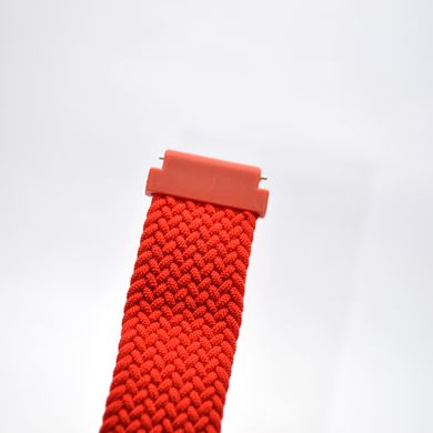 Ремешок для Xiaomi Amazfit Bip/Samsung 20mm Nylon Solo Loop 145mm Design Red/Красный