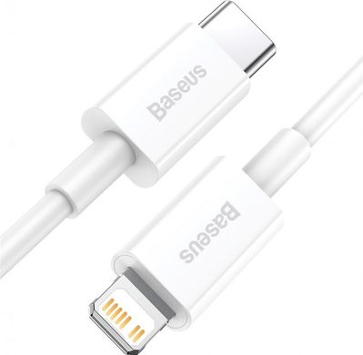 Кабель Baseus Superior Series Fast Charging Data Cable Type-C to Lightning 20W 2m White CATLYS-A02