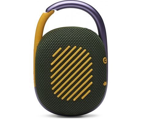 Портативна колонка JBL Clip 4 Green (JBLCLIP4GRN)