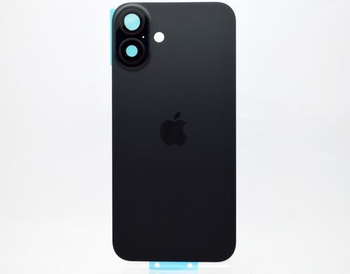 Задня кришка зі склом камери Apple iPhone 16 Plus Black Original (Чорний)