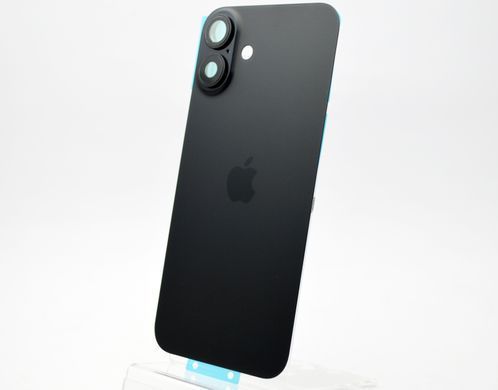 Задня кришка зі склом камери Apple iPhone 16 Plus Black Original (Чорний)