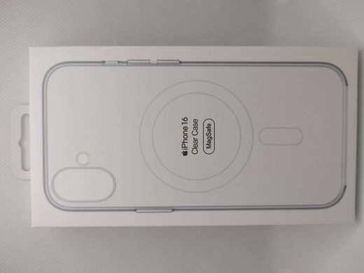 Чехол накладка с MagSafe и Splash Screen Clear Case для Apple iPhone 16 Transparent (Прозрачный)