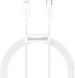 Кабель Baseus Superior Series Fast Charging Data Cable Type-C to Lightning 20W 2m White CATLYS-A02