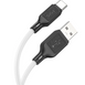 Кабель Hoco X90 Cool silicone USB to Type-C 1m White