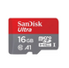 Карта памяти SANDISK microSDHC 16GB Mobile Ultra Class 10 UHS-I 48Mb/s
