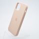 Чехол накладка Silicon Case для iPhone 12/iPhone 12 Pro Pink Sand/Бежевый