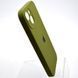 Силіконовий чохол накладка Silicon Case Full Camera для iPhone 15 Pine Forest Green