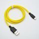 Кабель Hoco X21 Plus Silicone Micro USB 2.4A 1m Желтый
