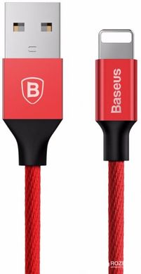 Кабель Baseus Yiven Lightning Cable 2.4A 1.2m Red CALYW-09