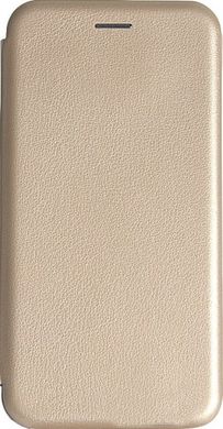 Чехол книжка Florence Premium Leather Case for Samsung A405 Galaxy A40 Gold