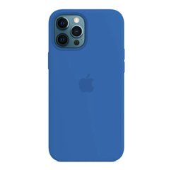 Чехол накладка Silicon Case Full Cover для iPhone 11 Pro Max Royal Blue