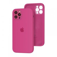 Чехол накладка Silicon Case Full Cover with camera protiction для iPhone 13 Pro Dragon fruit