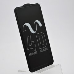 Защитное стекло 4D для Samsung Galaxy A21 (A215) Black тех. пакет