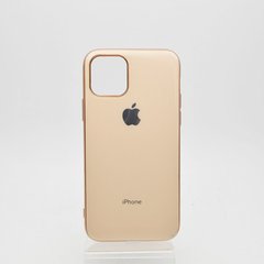 Чохол глянцевий з логотипом Glossy Silicon Case для iPhone 11 Gold