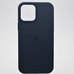 Чохол накладка Silicon Case для iPhone 12 Pro Max Deep navy (тех.пакет)