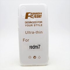 Ультратонкий силіконовий чохол Ultra Thin 0.3 cm для Xiaomi Redmi 7 Прозорий