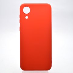 Чохол накладка Silicon Case Full Camera для Samsung A032 Galaxy A03 Core Red