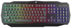 Клавиатура проводная с RGB подсветкой игровая ERGO KB-620 (Black), Черный