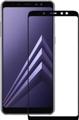 Защитное стекло Samsung A530 Galaxy A8 (2018) Full Screen Triplex Глянцевое Black тех. пакет