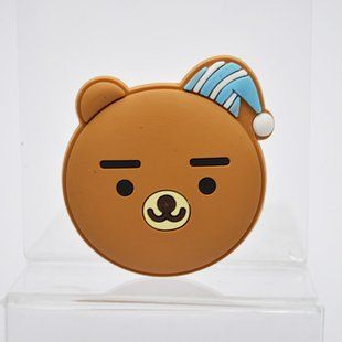 Универсальный держатель для телефона PopSocket Self Adhesive Smiling Face Bear Brown