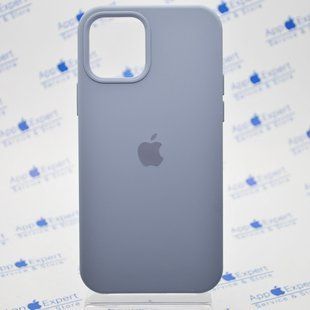 Чехол накладка Silicon Case для iPhone 12/12 Pro Lavander gray