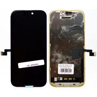 Дисплей (екран) LCD Apple iPhone 16 Pro з touchscreen Black Refurbished