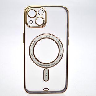 Чехол накладка с MagSafe Elegant Case для Apple iPhone 13 Blue