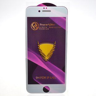 Защитное стекло OG Golden Armor для iPhone 6/iPhone 6s White