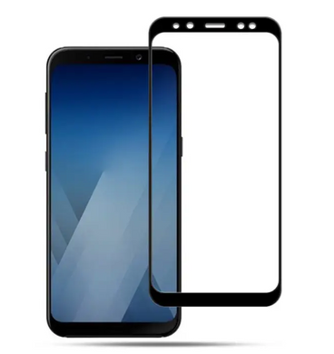 Защитное стекло Samsung A530 Galaxy A8 (2018) Full Screen Triplex Глянцевое Black тех. пакет