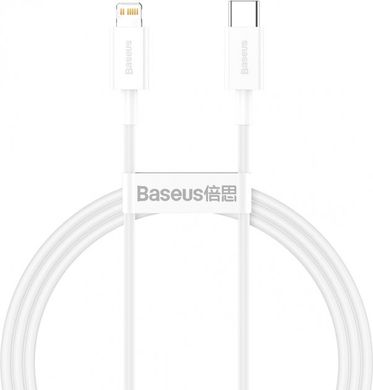 Кабель Baseus Superior Series Fast Charging Data Cable Type-C to Lightning 20W 1m White CATLYS-A02