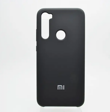 Чехол накладка Silicon Cover for Xiaomi Redmi Note 8 Черный