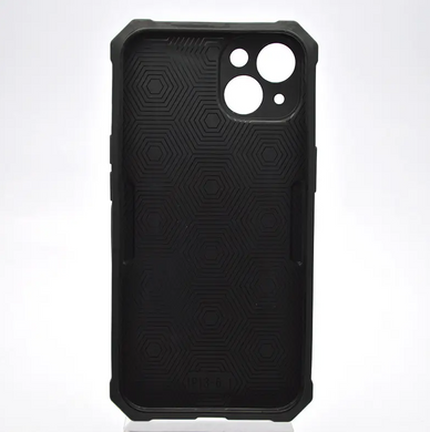 Чохол протиударний Armor Case Full Camera із кільцем для iPhone 13 Чорний